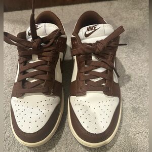 Nike Womens Dunk Low 'Cacao Wow' Brown White Size 6.5